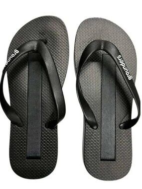 EARTHING GROUNDING FLIP FLOPS Unisex Beach Walking Yoga Conductive Sole Barefoot